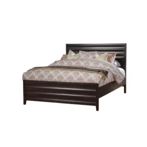 Legacy Queen Panel Bed, Black Cherry